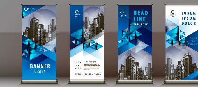 Roll up banner (sumber: expofit.nl)