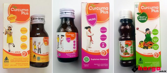 Curcuma Plus Appetite, Curcuma Plus Plus Imuns, Curcuma Plus Fruit & Veggie