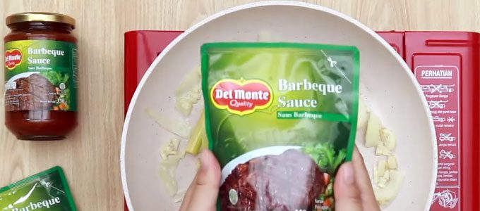 Saus barbeque Del Monte (youtube: Del Monte Indonesia)