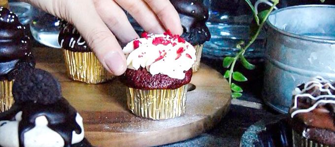 Varian cupcake di Kampoeng Roti (facebook: Kampoeng Roti)