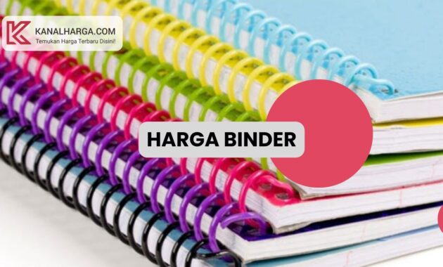 Harga Binder Harga Binder di Gramedia dan Toko Online