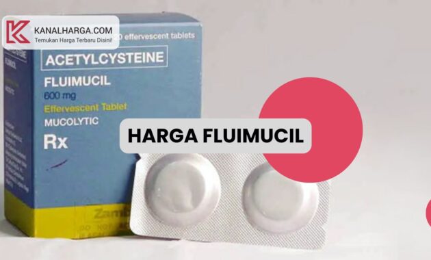 Harga Fluimucil Harga Fluimucil (Tablet, Sirup, Injeksi, Effervescent)