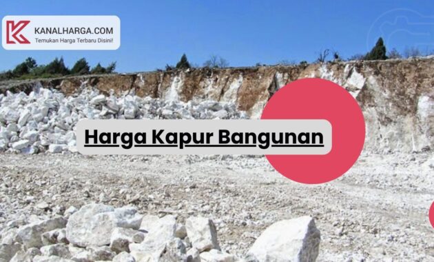 Harga Kapur Bangunan