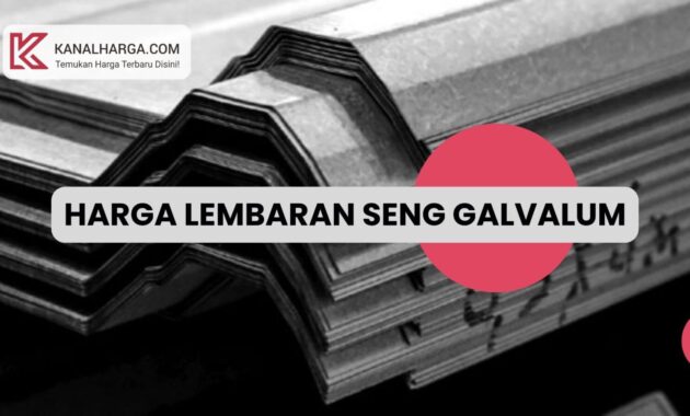 Harga Lembaran Seng Galvalum 6 Meter Harga Lembaran Seng Galvalum 6 Meter