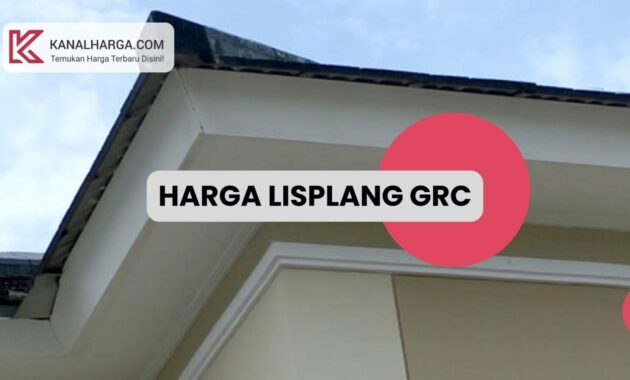 Harga Lisplang GRC Polos dan Motif Kayu Harga Lisplang GRC (Polos dan Motif Kayu)