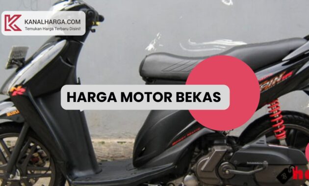 Harga Motor Bekas Kisaran Harga Motor Bekas (Second) Suzuki dalam Berbagai Tipe