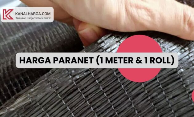 Harga Paranet 1 Meter 1 Roll Harga Paranet (1 Meter & 1 Roll)