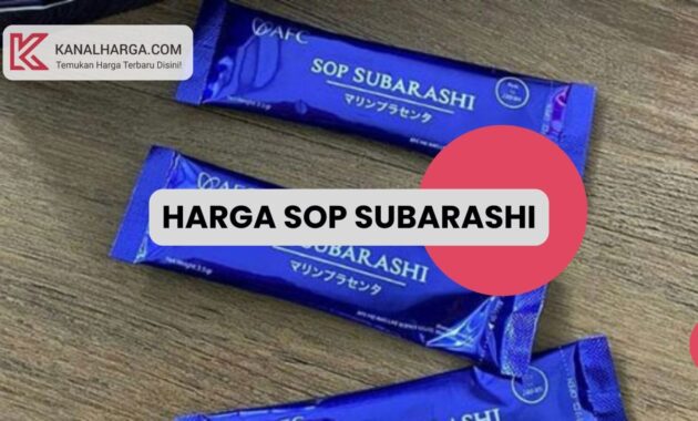 Harga SOP Subarashi Harga SOP Subarashi