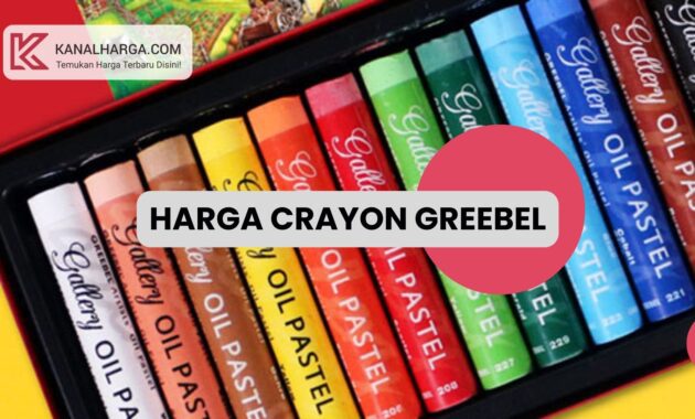 Harga crayon greebel Harga Crayon Greebel di Pasaran