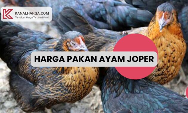 Harga pakan ayam joper Harga Pakan Ayam Joper per Karung