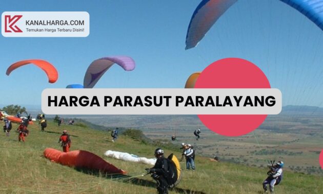 Harga parasut paralayang Harga Parasut Paralayang (Baru dan Bekas)