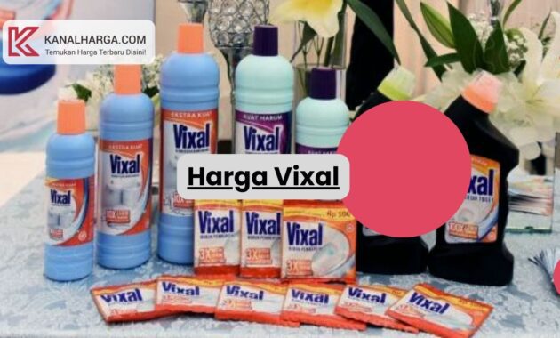 Info Harga Vixal di Indomaret, Alfamart, dan E-Commerce